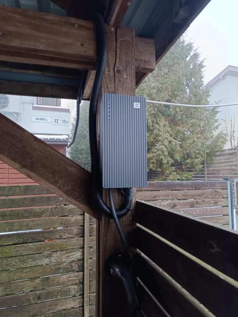 Teltonika Technocharge 11 kW įkrovimo stotelė, Vilniaus m.