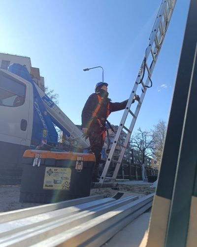 Lipimas kopėčiomis